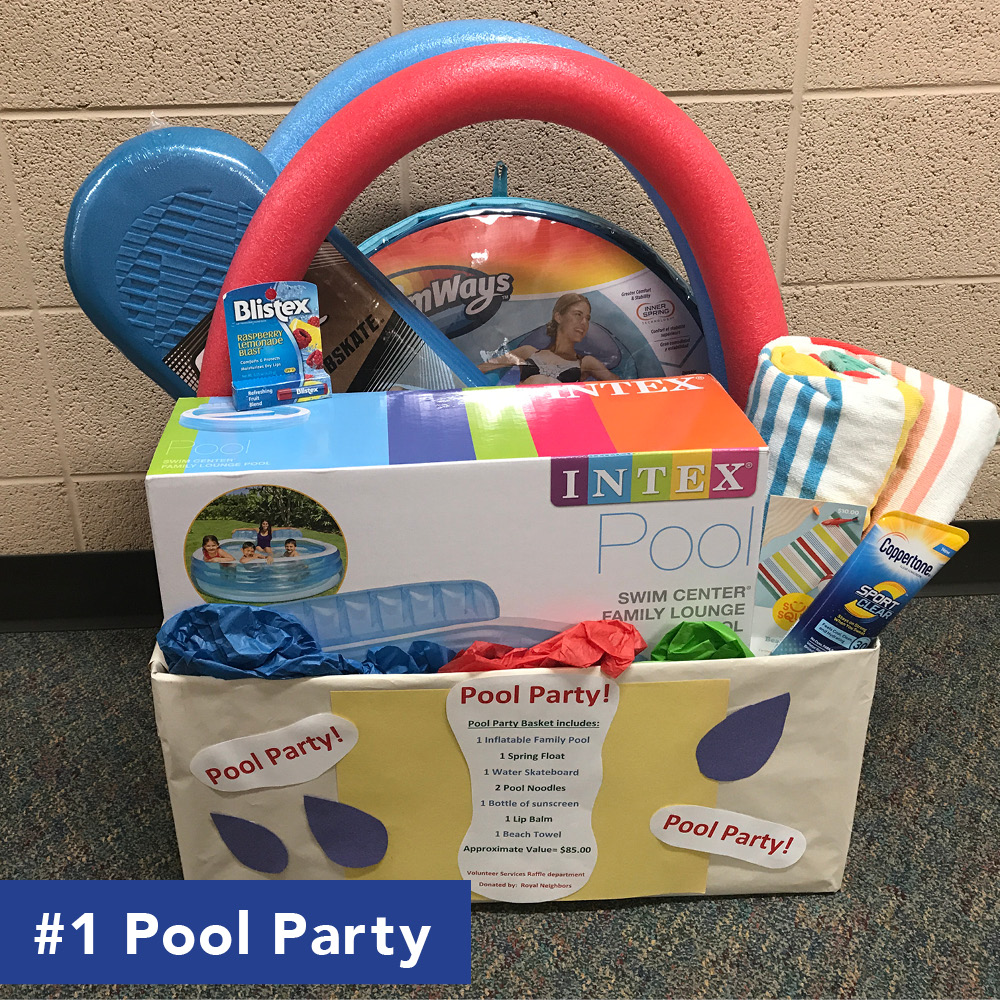 pool party basket